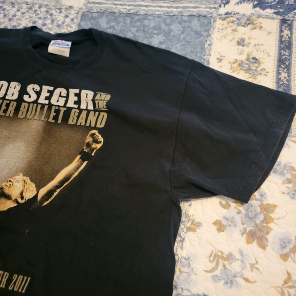 Bob Seger & The Silver Bullet Band North American 2011 Tour Tee T Shirt Mens XL - Picture 3 of 11